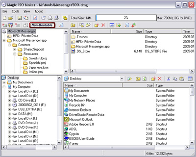create mac dmg installer user interface